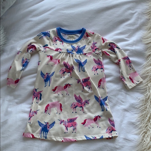 Hatley 3t Unicorn Sleep Dress Pj 